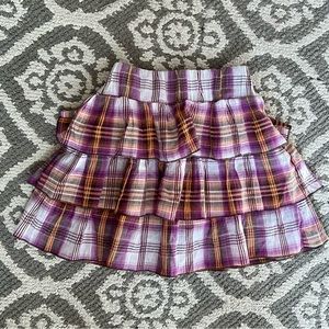 Y2K Sequin Hearts Skort